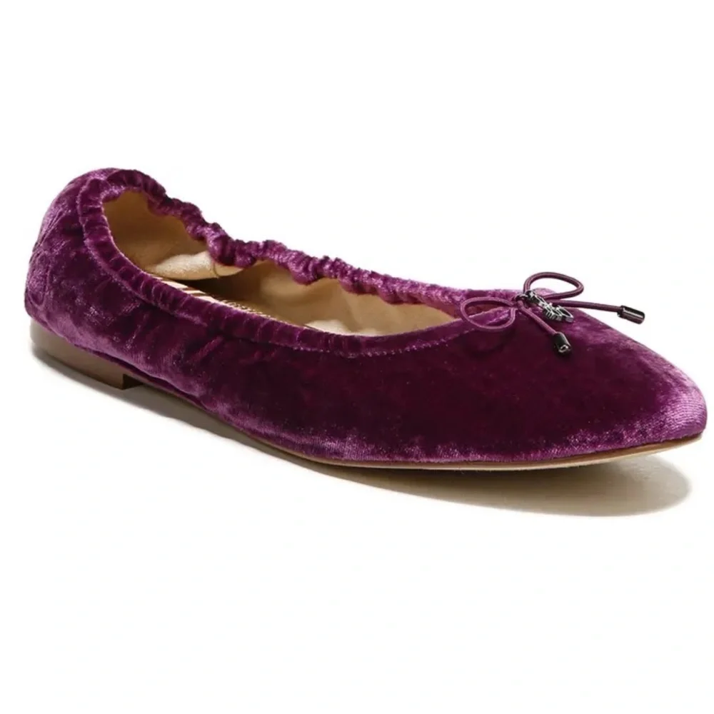 SAM EDELMAN Deep Orchid Felicia Flat